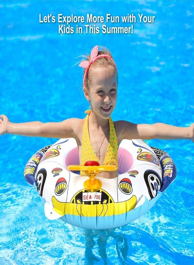 ENINAS wimming Tube for Kids Baby Swimming Tube Safe Anti-flip Inflatable Swimming Floats for Kids Swimming Accessories for Kids Swimming Pool Tube Swimming Ring Baby Float Swimming Pool Accessories - Image 4